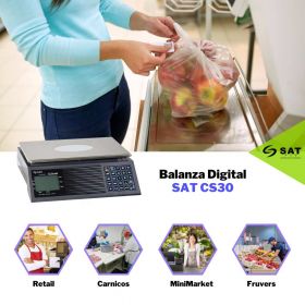 Balanza Digital - SAT CS30