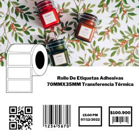 Etiquetas Adhesivas TT SAT 70Mmx35Mm C1 R1700