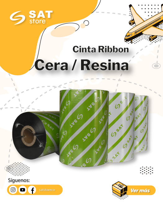 Cinta ribbon Cera / Recina
