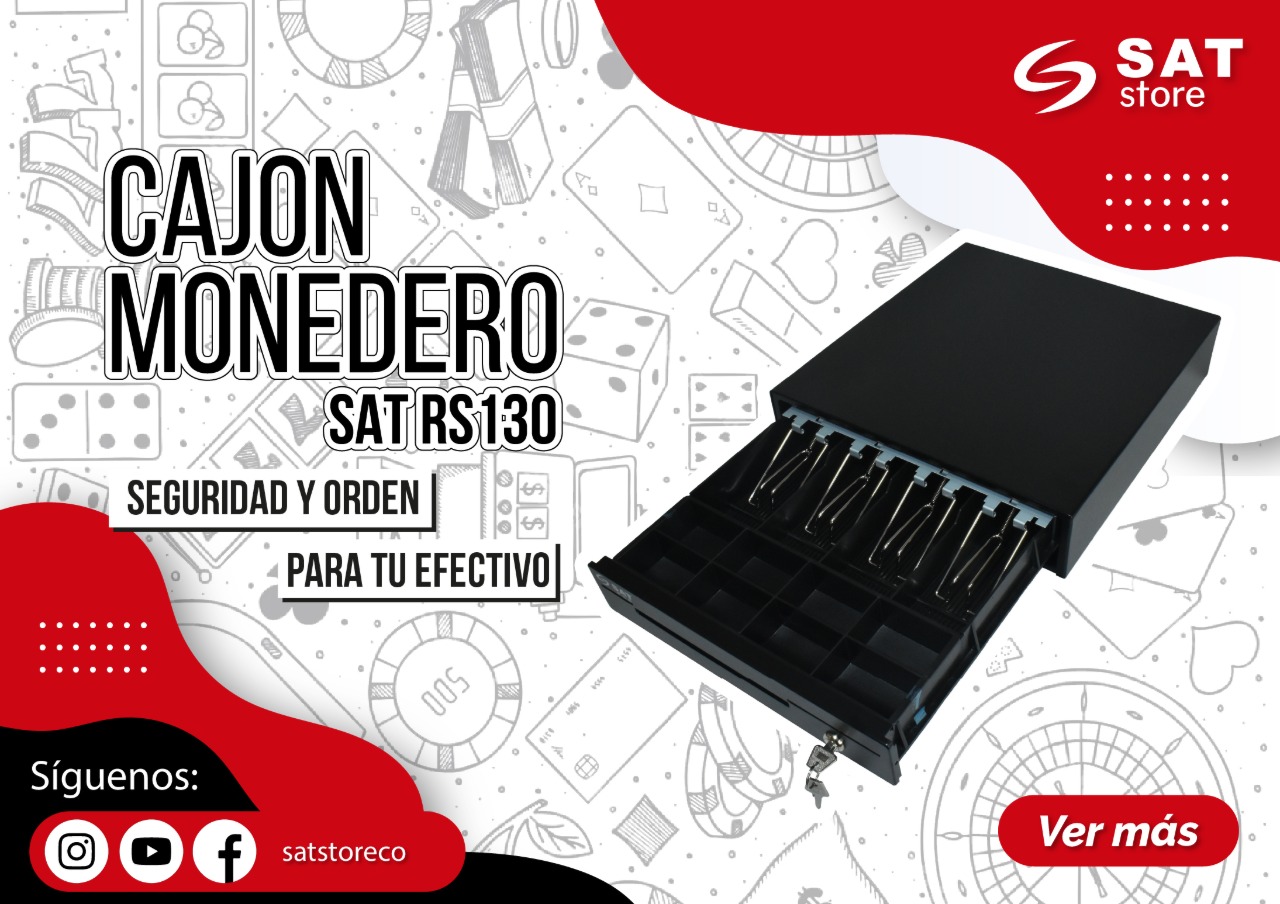 Cajón Monedero SAT PS130