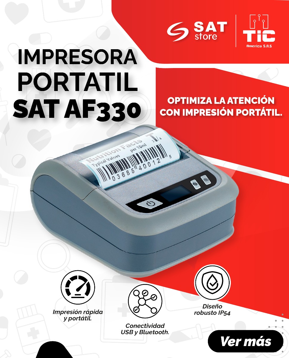 Impresora Portatil SAT AF330