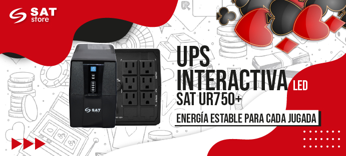 UPS Interactiva SAT UR750+
