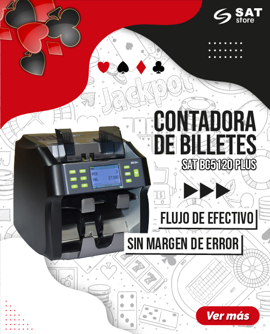 Contadora de Billetes SAT BC5120 Plus